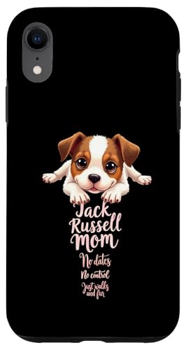 Lustiges Jack Russell Mom Dog Terrier Mama Humor Zitat Hülle für iPhone XR Lustiges Jack Russell Mom Dog Terrier Mama Humor Zitat Hülle für iPhone XR von Jack Russell Terrier Fun Designs