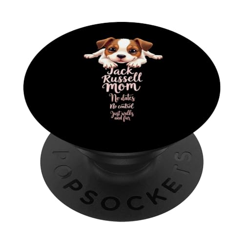 Lustiges Jack Russell Mom Dog Terrier Mama Humor Zitat PopSockets Klebender PopGrip Lustiges Jack Russell Mom Dog Terrier Mama Humor Zitat PopSockets Klebender PopGrip von Jack Russell Terrier Fun Designs