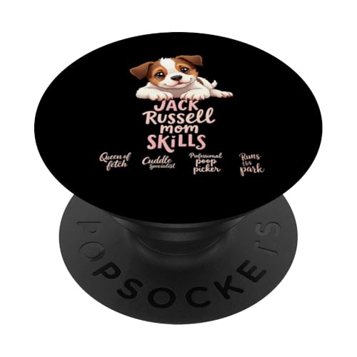 Lustiges Jack Russell Mom Dog Terrier Mama Humor Zitat PopSockets Klebender PopGrip Lustiges Jack Russell Mom Dog Terrier Mama Humor Zitat PopSockets Klebender PopGrip von Jack Russell Terrier Fun Designs