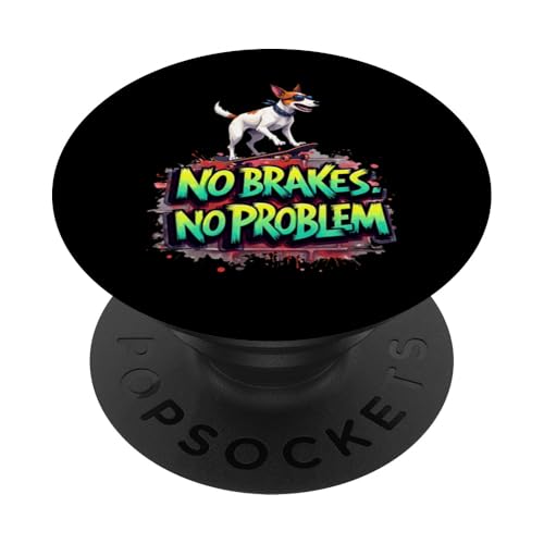 Lustiges Skateboard-Geschenk für Jack Russell Terrier Hundebesitzer PopSockets Klebender PopGrip Lustiges Skateboard-Geschenk für Jack Russell Terrier Hundebesitzer PopSockets Klebender PopGrip von Jack Russell Terrier Fun Designs