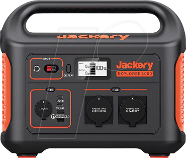 JACKERY EXP 1000 - Jackery Explorer 1000, Powerstation, 1000 W, USB-C von Jackery