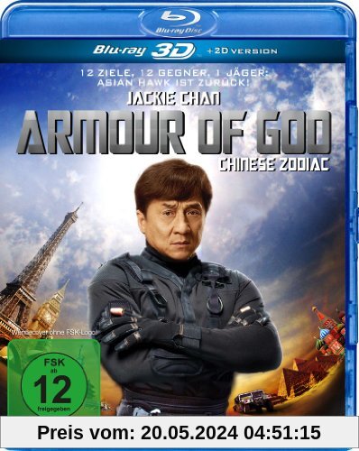 Armour of God - Chinese Zodiac [3D Blu-ray] von Jackie Chan