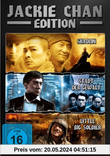 Jackie Chan Edition (Little Big Soldier / Shaolin / Stadt der Gewalt) [5 DVDs] [Collector's Edition] von Jackie Chan