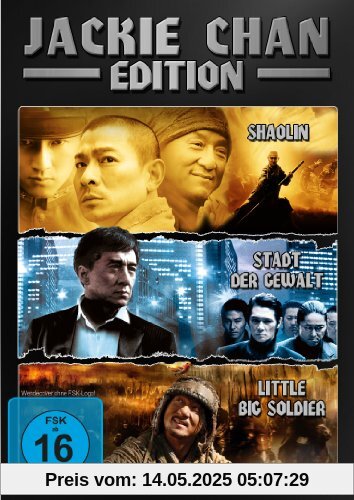 Jackie Chan Edition (Little Big Soldier / Shaolin / Stadt der Gewalt) [5 DVDs] [Collector's Edition] von Jackie Chan