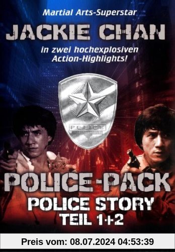 Police Pack - Police Story, Teil 1 + 2 [2 DVDs] von Jackie Chan