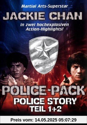 Police Pack - Police Story, Teil 1 + 2 [2 DVDs] von Jackie Chan