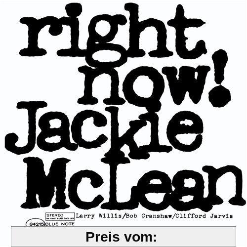 Right Now von Jackie Mclean