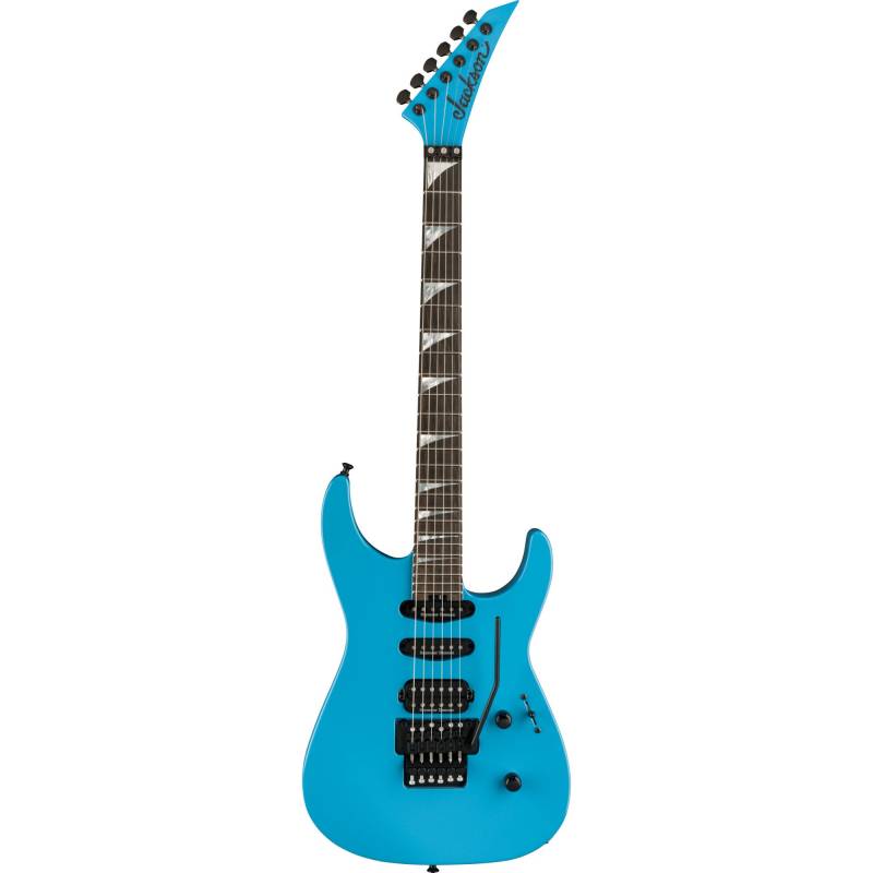 Jackson American Series Soloist SL3 EB Riviera Blue Electric Guitar with Soft Case von Jackson