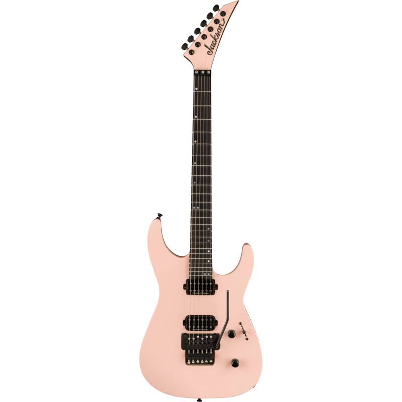 Jackson American Series Virtuoso EB Satin Shell Pink Electric Guitar with Jackson Foam Core Case von Jackson
