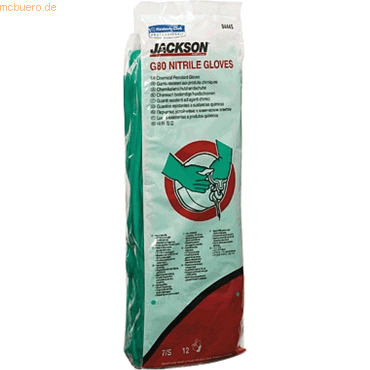 Jackson Chemikalien-Schutzhandschuhe G80 Nitril Gr. 7 VE=1 Paar Jackson Chemikalien-Schutzhandschuhe G80 Nitril Gr. 7 VE=1 Paar von Jackson