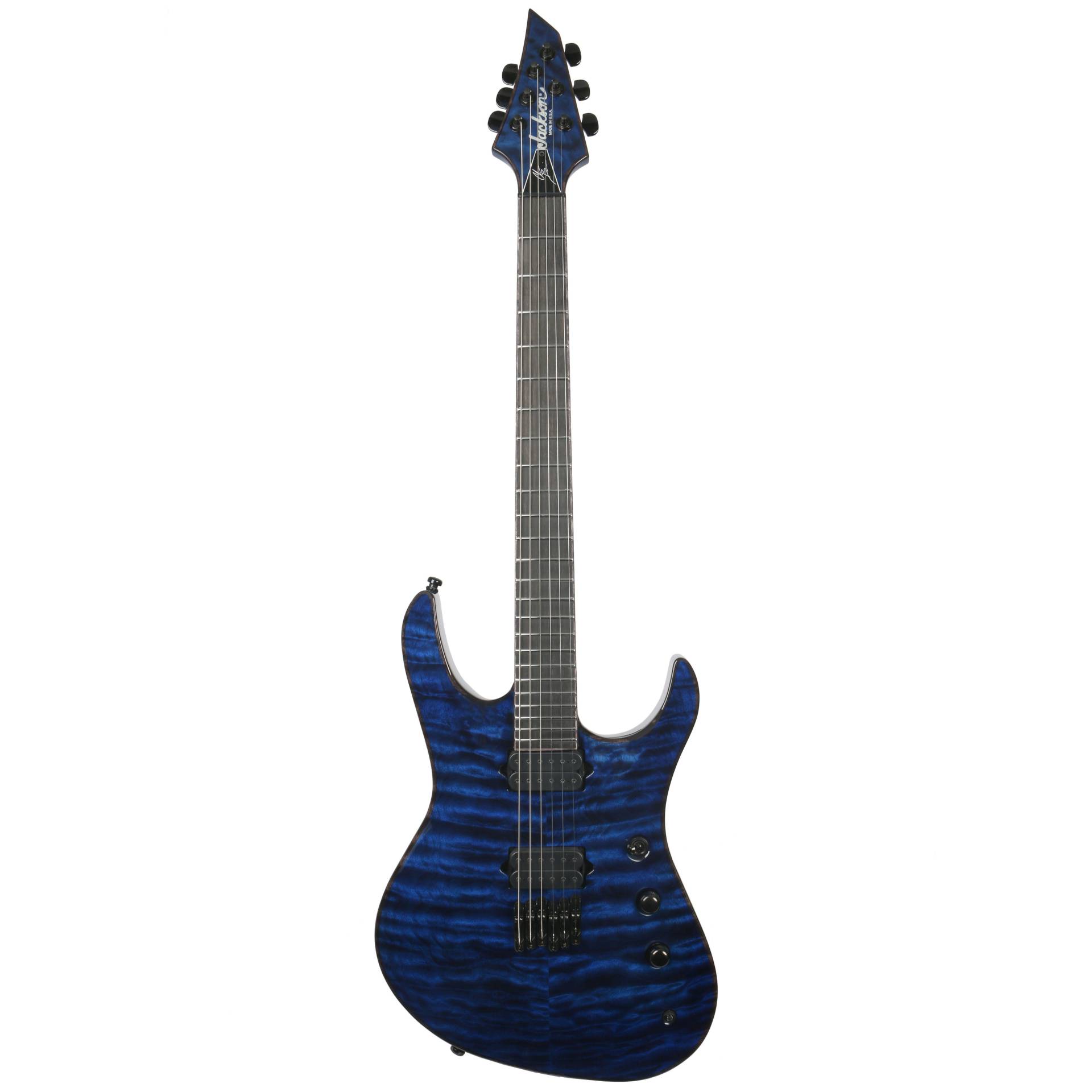 Jackson Chris Broderick Soloist HT6 Transparent Blue EB Jackson Chris Broderick Soloist HT6 Transparent Blue EB von Jackson