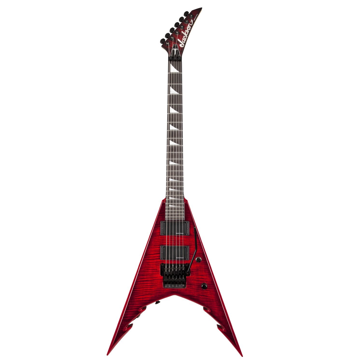 Jackson Corey Beaulieu USA Signature KV6 E-Gitarre Transparent Red Jackson Corey Beaulieu USA Signature KV6 E-Gitarre Transparent Red von Jackson