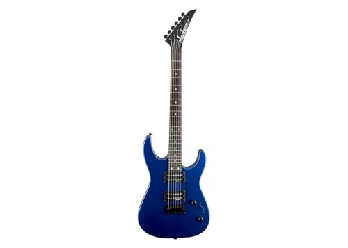 Jackson JS Series Dinky JS12 Electric Guitar, Amaranth Fingerboard, Metallic Blue von Jackson