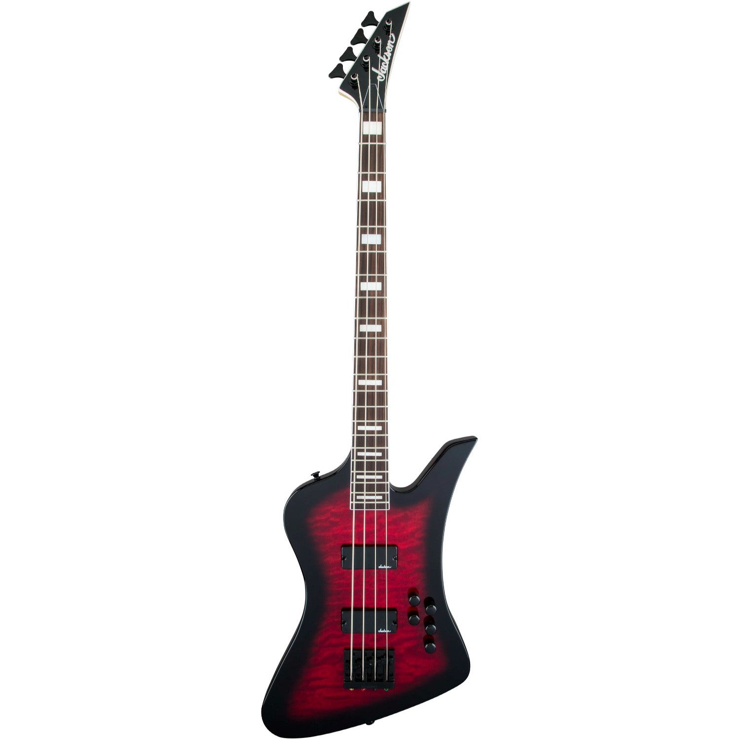 Jackson JS Series Kelly Bird JS3Q E-Bass, Transparent Red Burst Jackson JS Series Kelly Bird JS3Q E-Bass, Transparent Red Burst von Jackson
