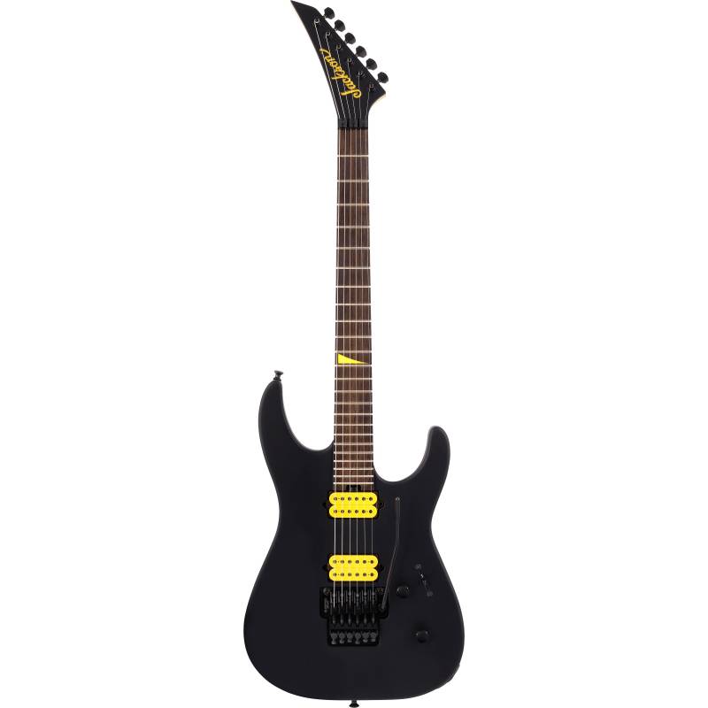 Jackson MJ Series Dinky DKR, Satin Black Electric Guitar with Gotoh GE1996 von Jackson