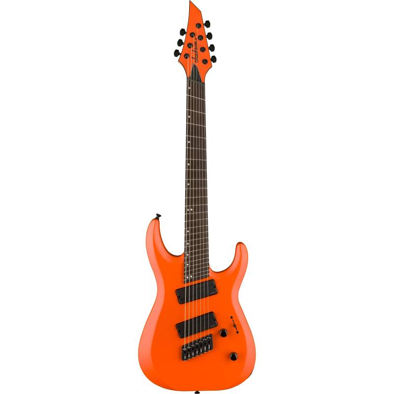 Jackson Pro Plus Series DK Modern HT7 MS EB Satin Orange Crush Electric Guitar with Gig Bag von Jackson