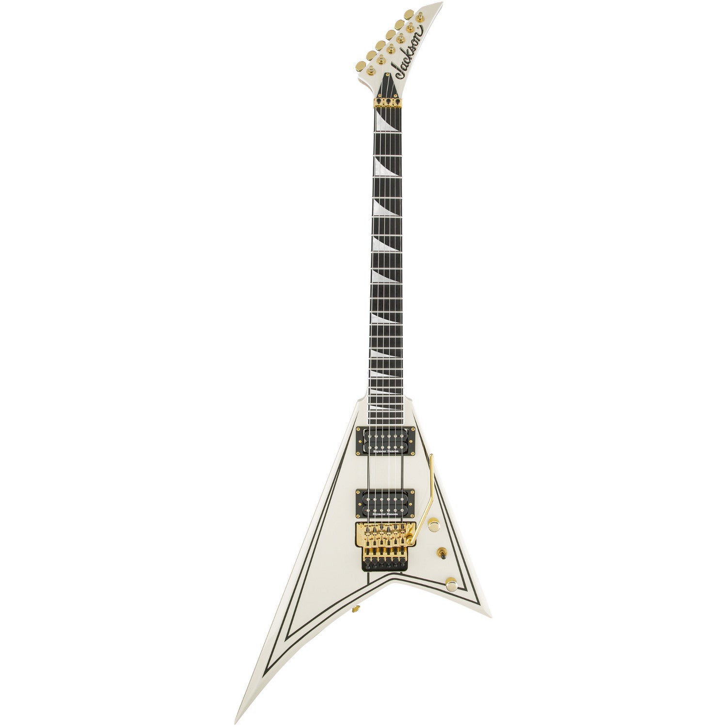 Jackson Pro Rhoads RR3 White Black Pinstripes Jackson Pro Rhoads RR3 White Black Pinstripes von Jackson
