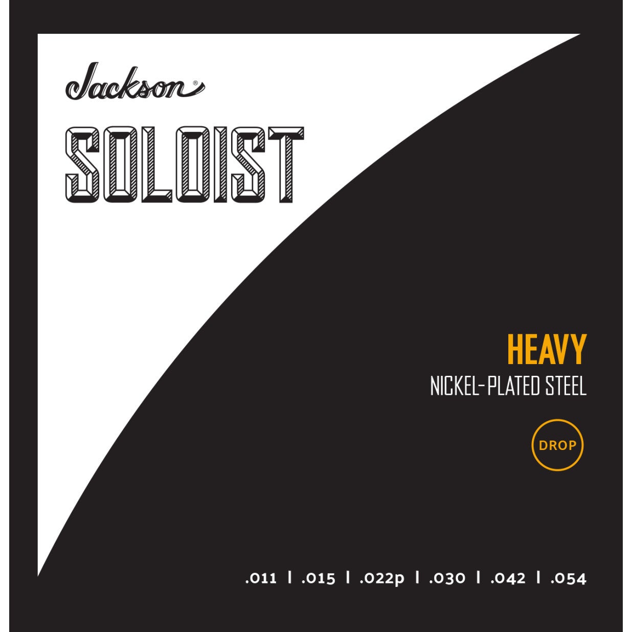 Jackson Soloist Strings Drop Heavy .011-.054 Electric Guitar Strings Jackson Soloist Strings Drop Heavy .011-.054 Electric Guitar Strings von Jackson