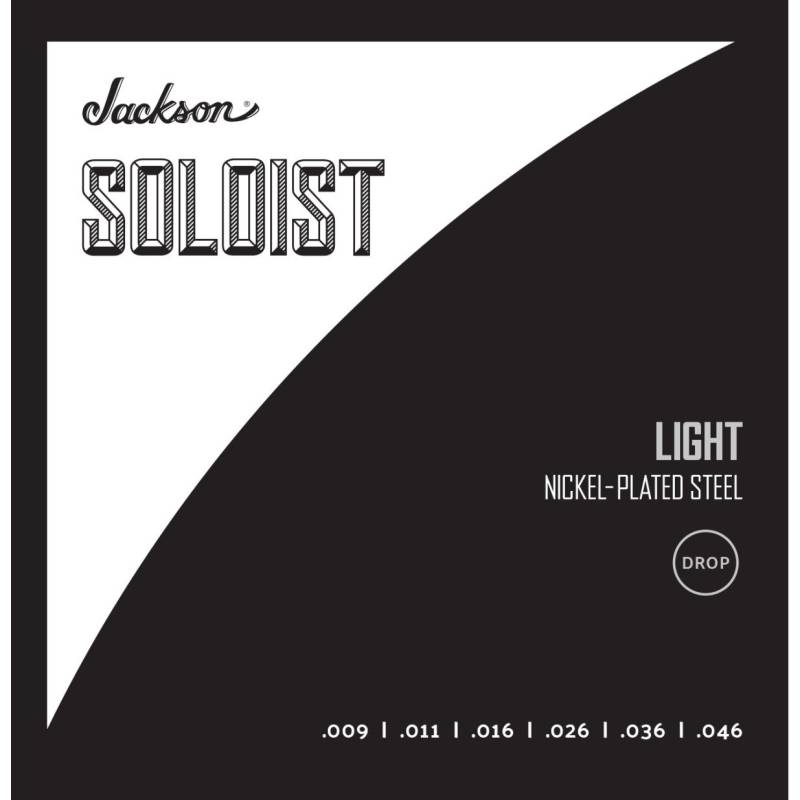 Jackson Soloist Strings Drop Light .009-.046 Electric Guitar Strings von Jackson