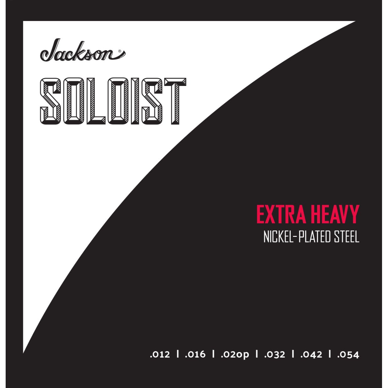 Jackson Soloist Strings Extra Heavy .012-.054 Electric Guitar Strings Jackson Soloist Strings Extra Heavy .012-.054 Electric Guitar Strings von Jackson