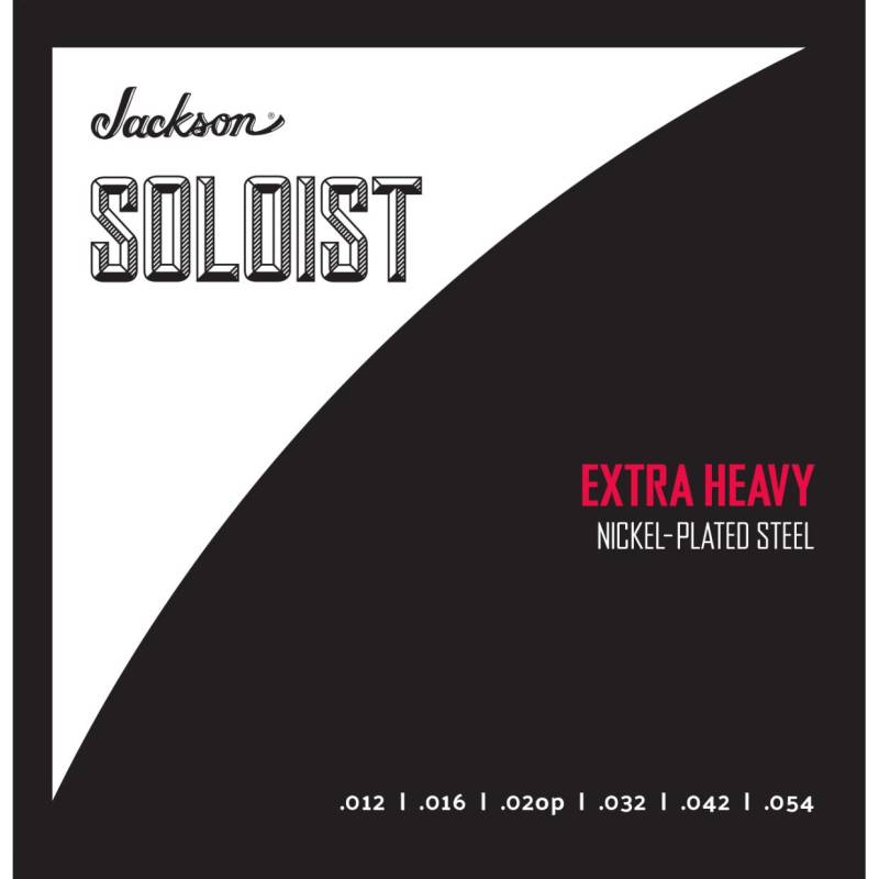 Jackson Soloist Strings Extra Heavy .012-.054 Electric Guitar Strings von Jackson
