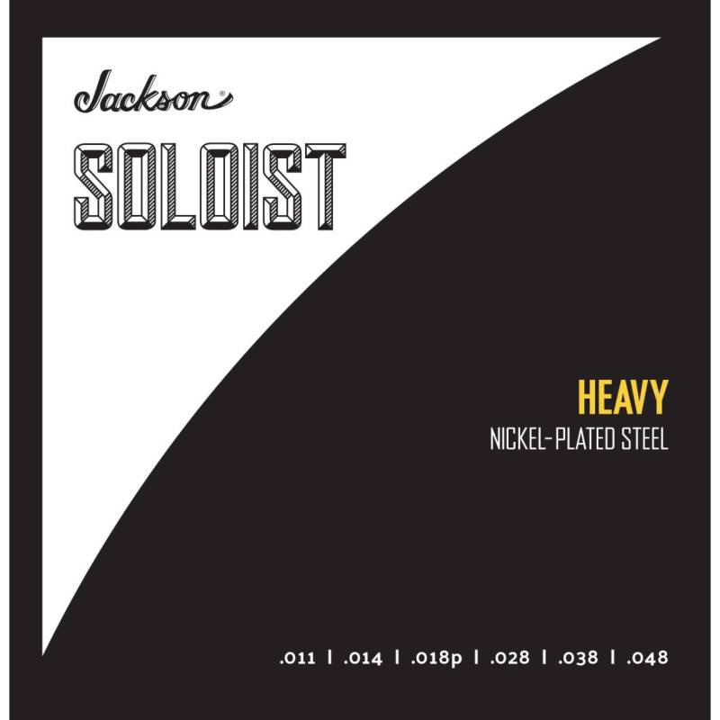 Jackson Soloist Strings Heavy .011-.048 Electric Guitar Strings von Jackson