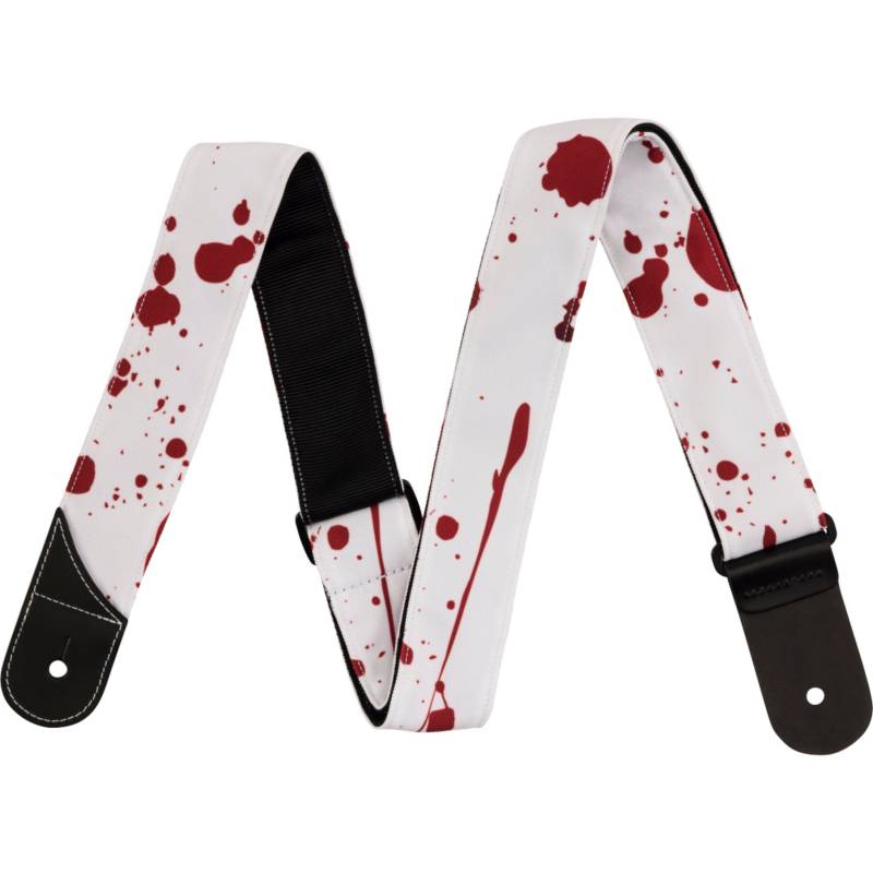 Jackson Splatter Strap (White/Red) von Jackson