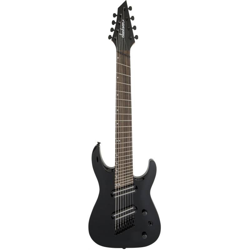 Jackson X Series Dinky Arch Top DKAF8 Multi Scale Gloss Black von Jackson