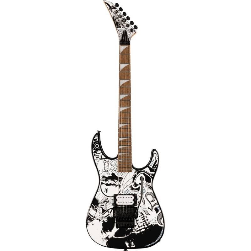 Jackson X Series Dinky DK1 H Skull Kaos Electric Guitar von Jackson