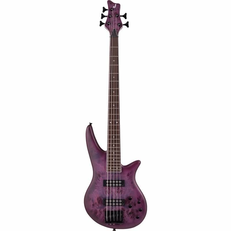 Jackson X Series Spectra Bass SBXP V, Tansparent Purple Burst Electric Bass Guitar von Jackson