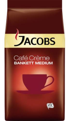 JACOBS Kaffee Café Crème BANKETT MEDIUM ganze Bohnen 1kg von Jacobs
