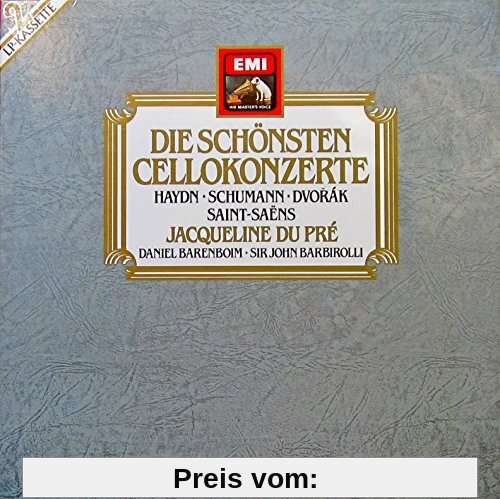 Die schönsten Cellokonzerte [Vinyl Schallplatte] [2 LP Box-Set] von Jacqueline Du Pre
