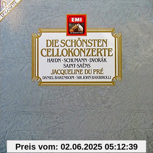 Die schönsten Cellokonzerte [Vinyl Schallplatte] [2 LP Box-Set] von Jacqueline Du Pre