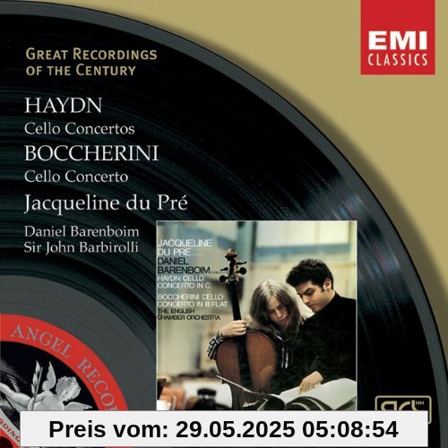 Great Recordings Of The Century - Haydn / Boccherini (Violoncellokonzerte) von Jacqueline Du Pre
