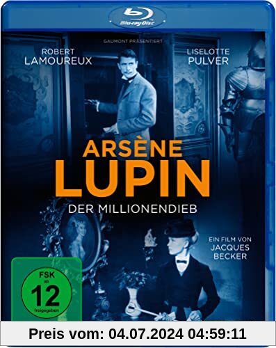 Arsène Lupin, der Millionendieb [Blu-ray] von Jacques Becker