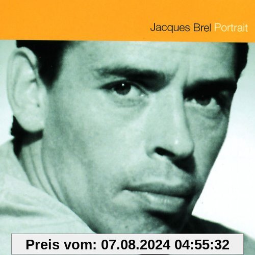 Portrait von Jacques Brel