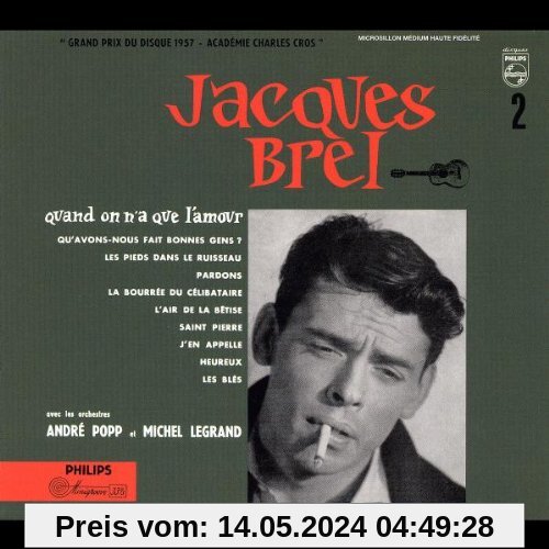 Quand on N'a Que L'amour-Remastered von Jacques Brel