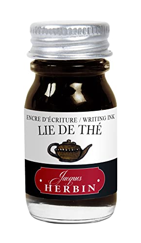 J.Herbin 11544T Tinteflakon für Füller, 10 ml teebraun von J. Herbin