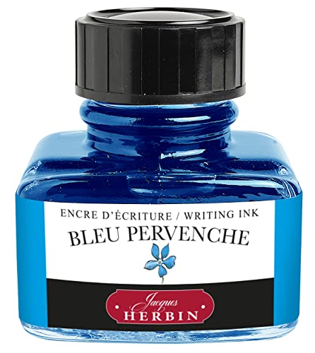 J.Herbin 13013T Tinte für Füller, 30 ml, mittelblau von Jacques Herbin