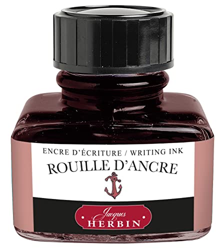 J.Herbin 13058T Tinte für Füller, 30 ml, rostbraus von Jacques Herbin