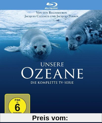 Unsere Ozeane - Die komplette TV-Serie [Blu-ray] von Jacques Perrin