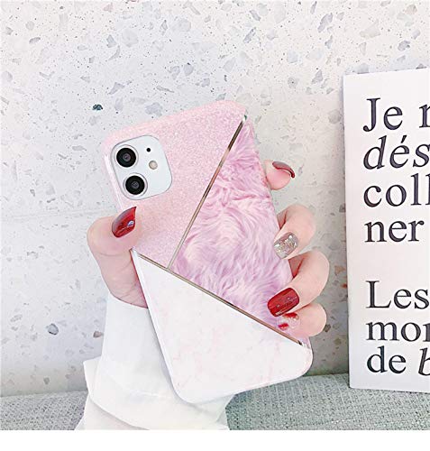 Jacyren Hülle Kompatibel iPhone 11 Pro Max Handyhülle Hülle Ultra Dünn Silikon Cover Glitzer Schutzhülle, Stoßfest Anti-Kratz Mode Chic Marmor Bumper Tasche Handyhülle Case für iPhone 11 Pro Max von Jacyren