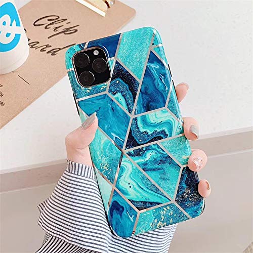 Jacyren Hülle Kompatibel iPhone XR, Handyhülle iPhone XR Hülle Ultra Dünn Silikon Cover Glitzer Schutzhülle, Stoßfest Anti-Kratz Mode Chic Marmor Bumper Tasche Handyhülle Case für iPhone XR von Jacyren