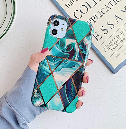 Jacyren Hülle für iPhone 11 Handyhülle iPhone 11 Pro Schutzhülle Marmor Weich Silikon Handyhülle Schlank TPU Bumper Handytasche Schutzhülle Backcover für iPhone 11 Pro Max (iPhone 11, RP01) von Jacyren