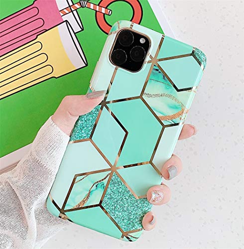 Jacyren Hülle für iPhone XS X Handyhülle iPhone XR Schutzhülle Marmor Weich Silikon Handyhülle Schlank TPU Bumper Handytasche Schutzhülle Backcover für iPhone XS Max (iPhone XS Max, QZ06) von Jacyren