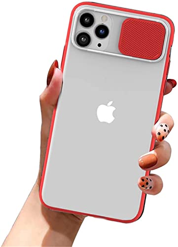 Jacyren Kameraschutz Hülle kompatibel für iPhone 13 Pro, Handyhülle iPhone 13 Pro Silikon Schutzhülle mit Camera Slider Schutz Matte Translucent Handyhülle Anti-Scratch Case Cover für iPhone 13 Pro von Jacyren