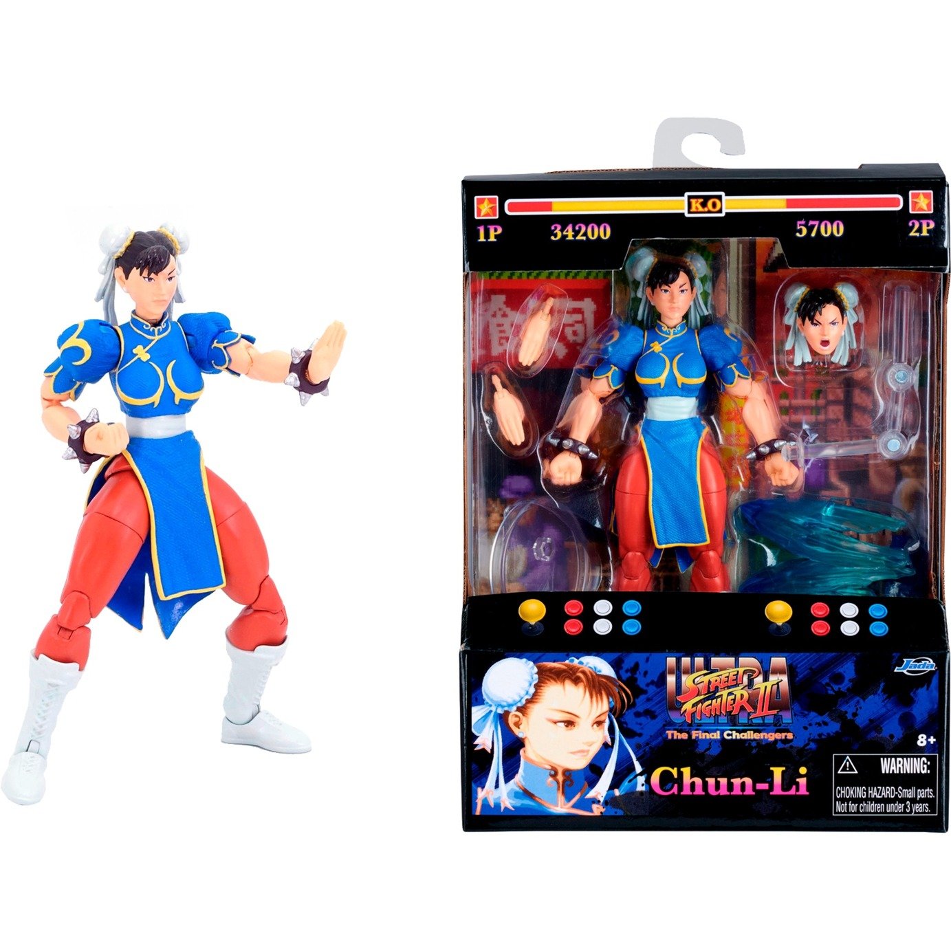 Jada Toys Street Fighter ll - Chun-Li, Spielfigur Jada Toys Street Fighter ll - Chun-Li, Spielfigur von Simba