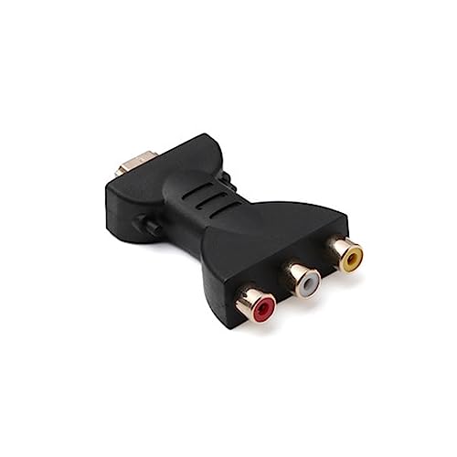 Jadeshay HDMI zu RCA/AV Adapter Konverter - 1080P RGB für RCA-Komponentenkonverter - Übergang vom HD-Player zum Fernsehen Jadeshay HDMI zu RCA/AV Adapter Konverter - 1080P RGB für RCA-Komponentenkonverter - Übergang vom HD-Player zum Fernsehen von Jadeshay