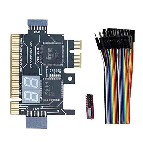 Jadeshay Motherboard Analyzer-Diagnosekarte PCI/PCIE/Mini-PCIE/LPC-PC für Laptop-Desktop-Modus nach dem Test von Jadeshay