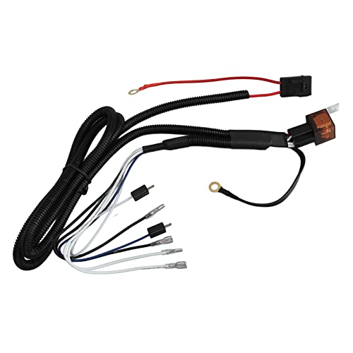 Jadeshay Universelles 12V Hupenkabelbaum Relais Kit, 1 Für 2 Lufthupenkabel Relaiskabelbaum Für Motorrad Auto LKW Kühlergrillmontage Blasttonhörner, 50 W, 1,9 M Kabel Jadeshay Universelles 12V Hupenkabelbaum Relais Kit, 1 Für 2 Lufthupenkabel Relaiskabelbaum Für Motorrad Auto LKW Kühlergrillmontage Blasttonhörner, 50 W, 1,9 M Kabel von Jadeshay